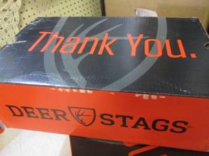 lot 86 image: (F-0) Deer Stags Work Shoes Size 9 ...