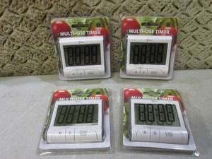 lot 99 image: (EC1) Lot of 4 Multi-Use Timers...