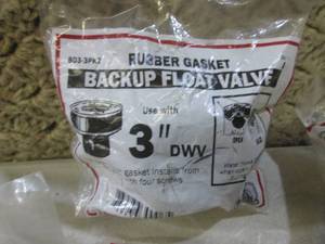 lot 108 image: (EC1) Lot of 5 - 3 DWV Rubber Gask...