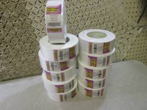 lot 125 image: (BS) 11 Rolls Double Sided Carpet T...