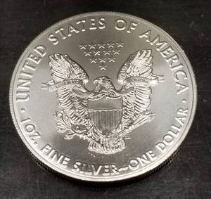 2020 AMERICAN SILVER EAGLE 1 TROY OZ .999 FINE SILVER DOLLAR