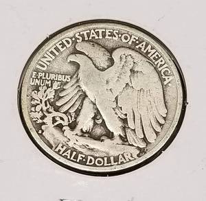 1929-S WALKING LIBERTY HALF DOLLAR