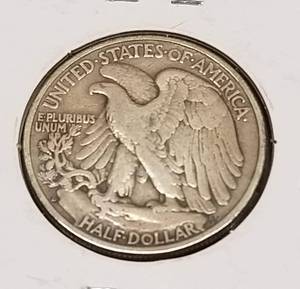 1936-D WALKING LIBERTY HALF DOLLAR
