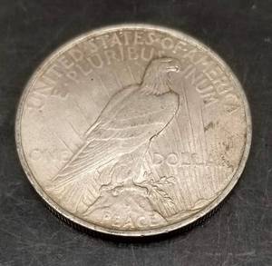 1924 US PEACE SILVER DOLLAR