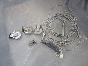 Steel Casters & Cable