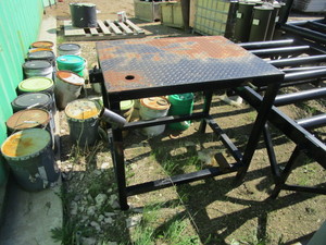 Steel Shop Table 30x40x40