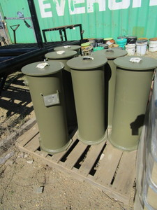 (6) Scrubber Pots 12x31