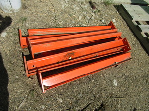 (7) 4 Channel Iron Posts