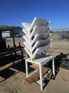 Drop Metal Storage Rack 26x28x75