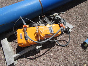Gorbel 12 ton Jib Crane wHarrington 12 ton 110v Hoist