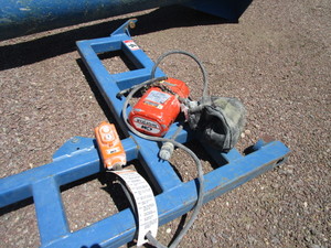 Gorbel 14 ton Jib Crane wCM 600lb 110v Hoist