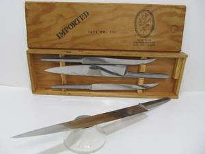 Austrian Cutlery Set wWood Case