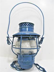 Old Vintage ADLAKE Railroad Lantern Hanging Lantern LightLamp