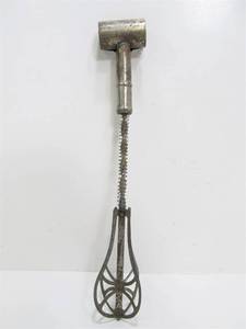 Antique Jesse L. Edgren Egg Beater