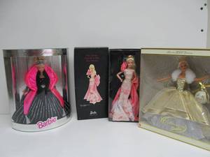 3 New in Box Barbie Dolls