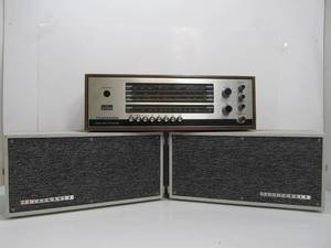 Working Vintage German TELEFUNKEN Solid State Stereo-MX wSpeakers