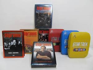 SOPRANOS &amp Star Trek Series DVD Box Sets