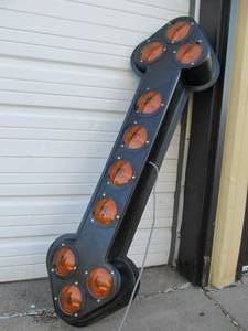 Large Working Directional Flashing Arrow Light