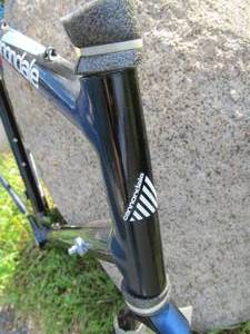 Unused NOS Mens CANNONDALE Bike Frame &amp Fork - Black