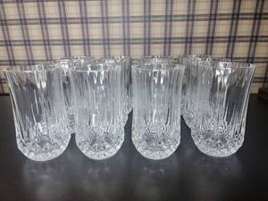 lot 87 image: 12 Crystal Glasses