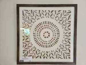 lot 24 image: Framed Hand-Crafted Paper Art