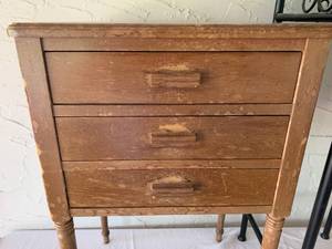 lot 33 image: TWO SMALL AND SPECIAL WOOD TABLES