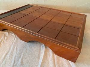 lot 58 image: 2 WOOD GAME BOARDS