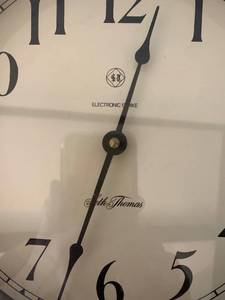 lot 95 image: SETH THOMAS WALL CLOCK