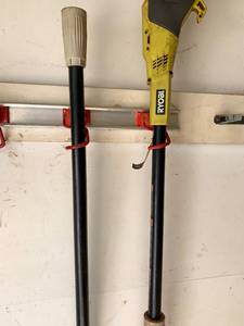 lot 132 image: RYOBI TREE SAW AND HEDGE TRIMMER