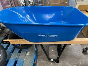 WOLVERINE BLUE WHEEL BARREL