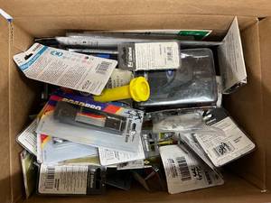 BOX OF ASSORTED TRUCK ACCESSORIES