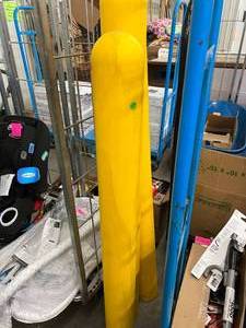 3 YELLOW POST COVERS