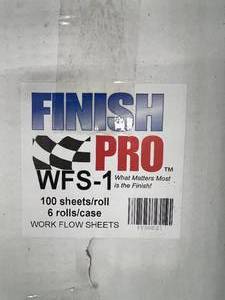 FINISH PRO WORK SHEETS