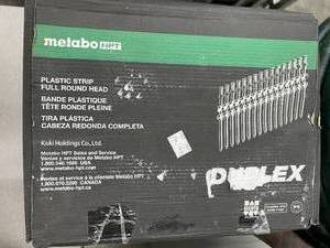 2 34 X .131 METABO PLASTIC STRIP FULL ROUND HEAD