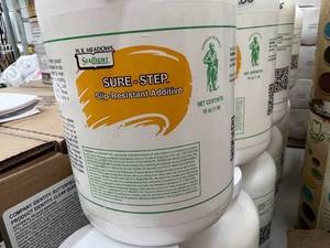 SURE-STEP SLIP RESISTANT ADDITIVE