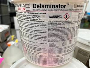 5 DELAMINATOR BUCKETS