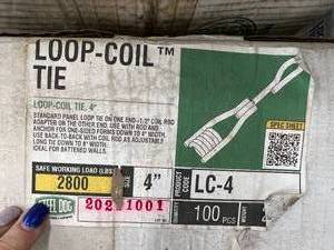 1 BOX LOOP COIL TIE