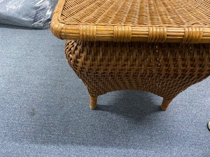 WICKER WORKS WICKER TABLE