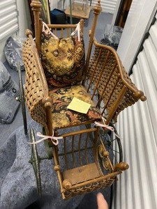 VINTAGE VICTORIAN DOLL STROLLER