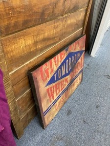 WHEN TODAY TOMORROW SIGN