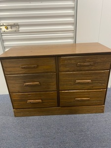 A BRANDT RANCH OAK DRESSER