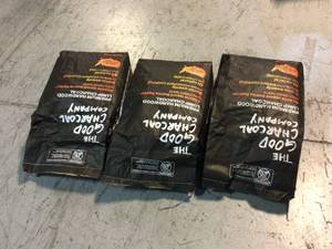 Lot of 3 15.4 lbs. The Good Charcoal by The Good Charcoal Company See Pictures