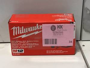 M12 12-Volt Lithium-Ion Compact Battery Pack 2.0Ah and Charger Starter Kit by Milwaukee Customer Returns See Pictures