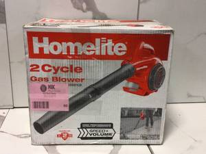 150 MPH 400 CFM 2-Cycle Handheld Gas Leaf Blower by Homelite Customer Returns See Pictures