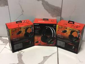 Lot of 3 Wired Gaming Headphones with LED Lights and Microphone by XTREME Customer Returns See Pictures