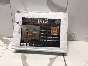 Titan Series 8 ft. Grey Log Rack Heavy-Duty Protector Cover by KHOMO GEAR Customer Returns See Pictures