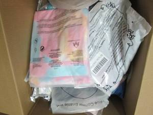 lot 3 image: box of new womens clothes ...