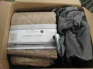 lot 11 image: box of furniture covers ...