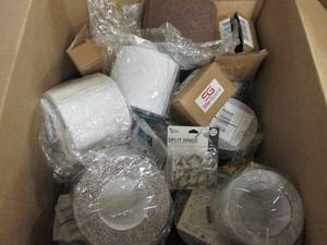 lot 15 image: box of grip tape and more ...