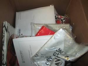 lot 17 image: box of pillow covers ...